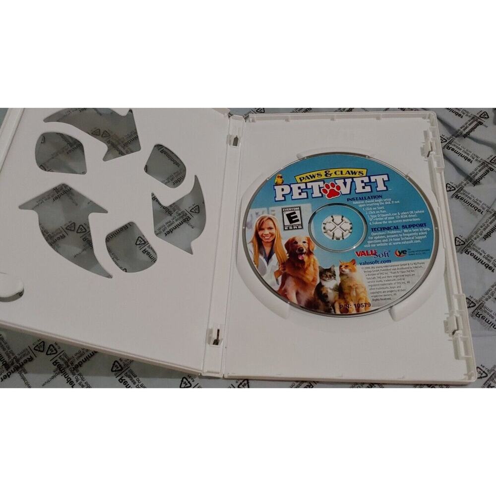 Paws & Claws: Pet Vet (PC, 2006) -Good Condition - Ships Same Business Day!